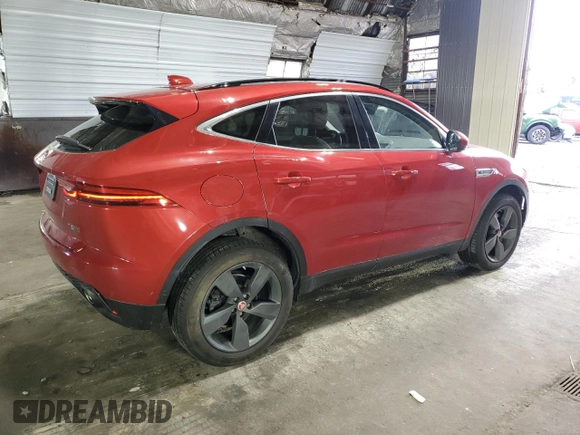 2018 Jaguar E-Pace SE with VIN SADFP2FX7J1Z05454, listed as a Copart auction lot 56289955 with 45,182 mi miles and Salvage Title. Bid and sale history available at DreamBid. Image 3.