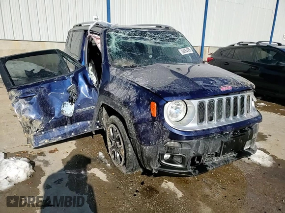 2018 Jeep Renegade Limited с VIN ZACCJBDB3JPH43930, выставлен на аукционе Copart как лот 88954385 с пробегом 35 112 миль миль и Списание • Salvage title. История ставок и продаж доступна на DreamBid. Изображение 11.