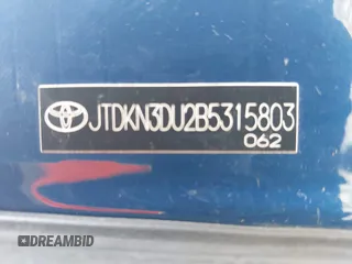 2011 Toyota Prius I with VIN JTDKN3DU2B5315803, listed as a IAAI auction lot 42092280 with 235,799 mi miles. Bid and sale history available at carsss.com. Image 17.