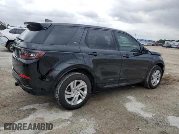 2020 Land Rover Discovery Sport S R-Dynamic with VIN SALCT2FX2LH840641, listed as a Copart auction lot 69928004 with 52,496 mi miles and Salvage Title. Bid and sale history available at carsss.com. Image 3.