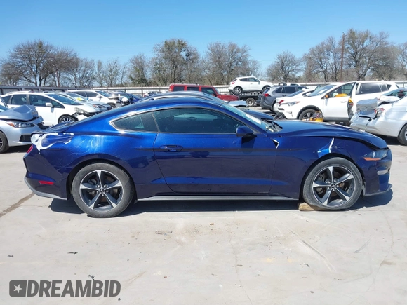 2020 Ford Mustang EcoBoost with VIN 1FA6P8TH6L5124180, listed as a IAAI auction lot 41702327 with 21,460 mi miles. Bid and sale history available at carsss.com. Image 13.