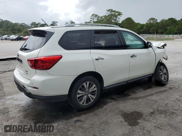 2018 Nissan Pathfinder SV with VIN 5N1DR2MM8JC624480, listed as a Copart auction lot 60147925 with Not provided miles and Non repairable. Bid and sale history available at DreamBid. Image 5.