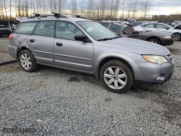 2008 Subaru Outback (Natl) i with VIN 4S4BP61C987302191, listed as a Copart auction lot 83853184 with 196,369 mi miles and Salvage Title. Bid and sale history available at carsss.com. Image 4.
