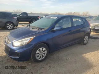 2015 Hyundai Accent GS with VIN KMHCT5AE9FU228376, listed as a Copart auction lot 48388205 with 79,605 mi miles and Salvage Title. Bid and sale history available at carsss.com. Image 1.