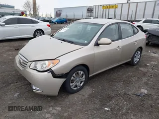 2010 Hyundai Elantra GLS z VIN KMHDU4AD6AU195171, wystawiony jako IAAI lot #41863106 z przebiegiem Nie podano mil oraz . Historia ofert i sprzedaży dostępna na DreamBid. Obrazek 2.