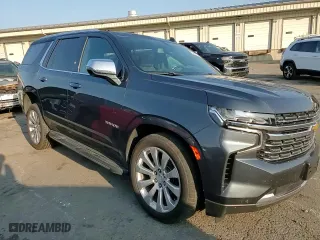 2021 Chevrolet Tahoe Premier with VIN 1GNSKSKD8MR331383, listed as a Copart auction lot 70684144 with 81,801 mi miles and Salvage Title. Bid and sale history available at carsss.com. Image 12.