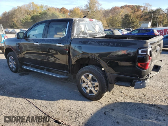 2024 Ford Ranger LARIAT with VIN 1FTER4KH0RLE09200, listed as a Copart auction lot 77574614 with 8,013 mi miles and Salvage Title. Bid and sale history available at carsss.com. Image 2.