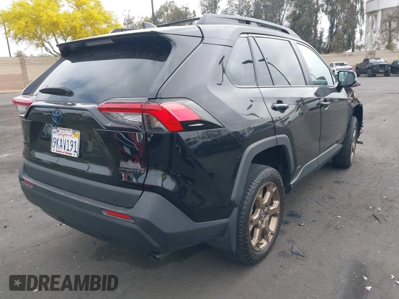 2023 Toyota RAV4 Hybrid XLE with VIN 2T3UWRFV3PW183004, listed as a IAAI auction lot 42407863 with 17,416 mi miles and . Bid and sale history available at DreamBid. Image 4.