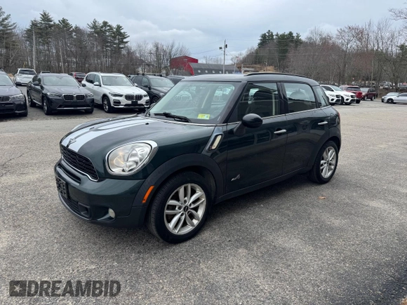 2012 MINI Countryman S with VIN WMWZC5C56CWM13722, listed as a Copart auction lot 59056595 with 160,215 mi miles and Clean title. Bid and sale history available at DreamBid. Image 2.