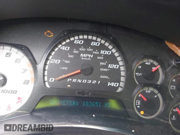2006 Chevrolet TrailBlazer LT with VIN 1GNES13H262342982, listed as a IAAI auction lot 39856757 with 183,651 mi miles. Bid and sale history available at carsss.com. Image 7.