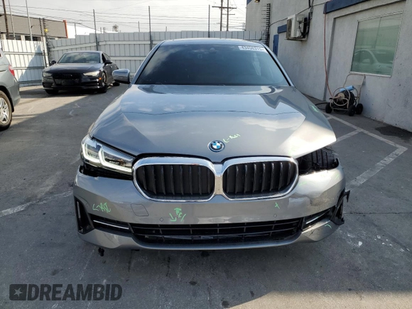 2023 BMW 5 Series 530e with VIN WBA13AG02PCL93920, listed as a Copart auction lot 43456315 with 14,769 mi miles and Salvage title. Bid and sale history available at DreamBid. Image 5.