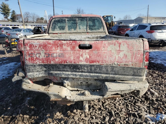1996 Dodge Ram 1500 with VIN 3B7HC13Y2TG199604, listed as a Copart auction lot 42132025 with 183,774 mi miles and Salvage Title. Bid and sale history available at carsss.com. Image 6.