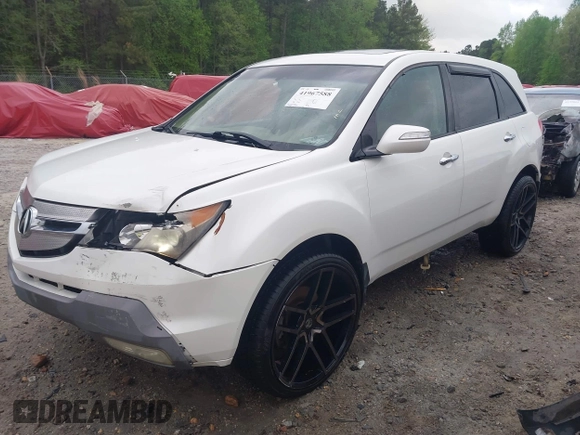 2008 Acura MDX with VIN 2HNYD28298H506758, listed as a IAAI auction lot 41967588 with 269,595 mi miles and . Bid and sale history available at DreamBid. Image 2.