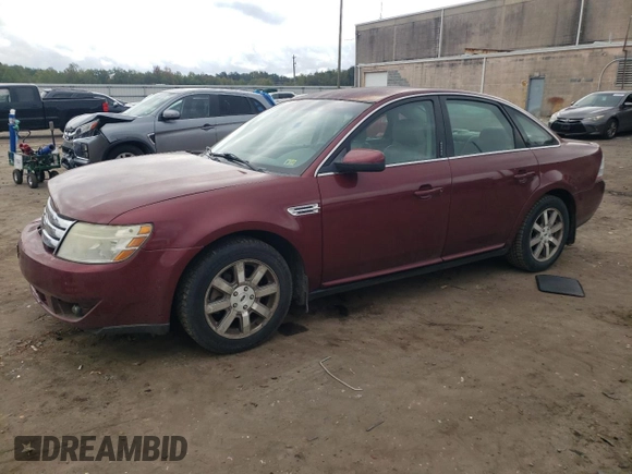 2008 Ford Taurus SEL with VIN 1FAHP24WX8G159335, listed as a Copart auction lot 74106694 with 187,710 mi miles and Salvage Title. Bid and sale history available at carsss.com. Image 1.