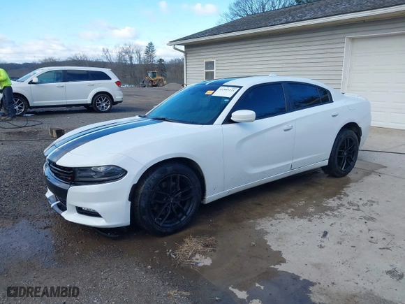 2016 Dodge Charger SXT with VIN 2C3CDXJG0GH175381, listed as a IAAI auction lot 41985221 with 119,507 mi miles. Bid and sale history available at carsss.com. Image 20.