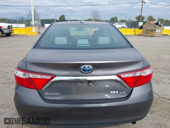 2017 Toyota Camry Hybrid LE with VIN 4T1BD1FK9HU216117, listed as a IAAI auction lot 41710989 with 99,595 mi miles. Bid and sale history available at carsss.com. Image 16.
