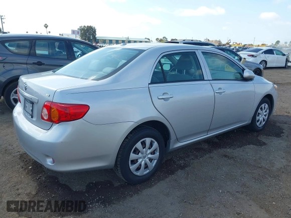 2009 Toyota Corolla with VIN 1NXBU40E49Z060073, listed as a IAAI auction lot 42152619 with 43,540 mi miles. Bid and sale history available at carsss.com. Image 4.
