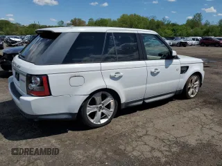 2012 Land Rover Range Rover Sport HSE Lux with VIN SALSK2D42CA751605, listed as a Copart auction lot 55896685 with 134,947 mi miles and Clean Title. Bid and sale history available at DreamBid. Image 3.