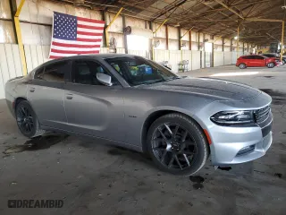 2018 Dodge Charger R/T with VIN 2C3CDXCT9JH262391, listed as a Copart auction lot 47952445 with 33,076 mi miles and Salvage Title. Bid and sale history available at carsss.com. Image 4.