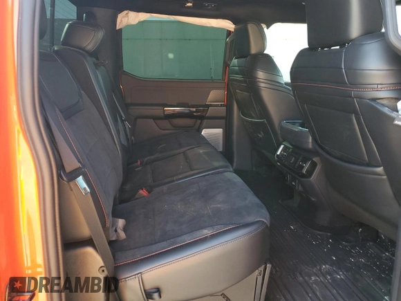 2023 Ford F-150 Raptor with VIN 1FTFW1RJ6PFA30640, listed as a Copart auction lot 76242254 with Not Provided miles and Salvage Title. Bid and sale history available at DreamBid. Image 11.
