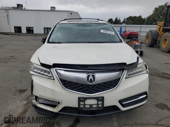 2015 Acura MDX Technology with VIN 5FRYD4H41FB019283, listed as a Copart auction lot 54602125 with 139,322 mi miles and Salvage title. Bid and sale history available at DreamBid. Image 5.