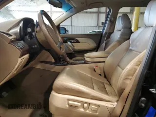 2012 Acura MDX Tech/Entertainment Pkg with VIN 2HNYD2H43CH503400, listed as a Copart auction lot 47186095 with 0 mi miles and Salvage Title. Bid and sale history available at carsss.com. Image 7.