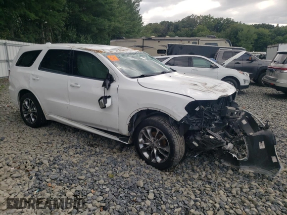 2020 Dodge Durango GT with VIN 1C4RDJDG3LC261196, listed as a Copart auction lot 67915994 with 92,313 mi miles and Salvage title. Bid and sale history available at DreamBid. Image 4.