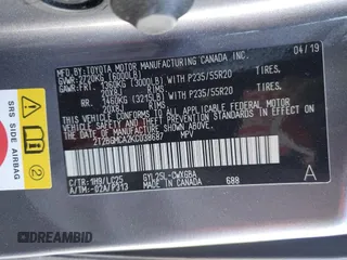 2019 Lexus RX with VIN 2T2BGMCA2KC038687, listed as a Copart auction lot 50271475 with 86,419 mi miles and Salvage Title. Bid and sale history available at carsss.com. Image 16.