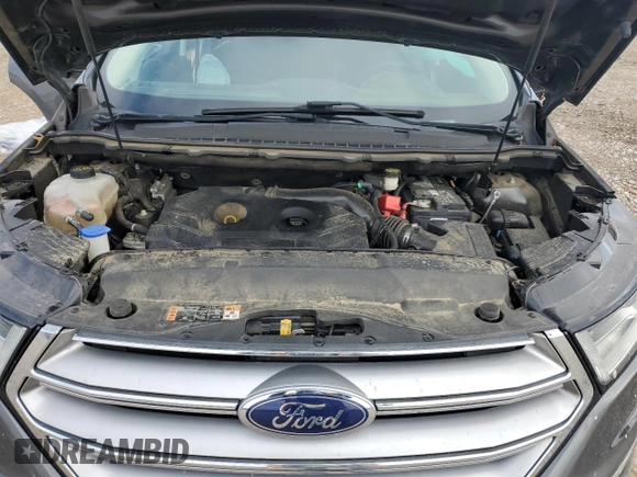 2015 Ford Edge SEL with VIN 2FMTK4J90FBC08832, listed as a Copart auction lot 45134645 with 120,526 mi miles and Salvage Title. Bid and sale history available at carsss.com. Image 13.