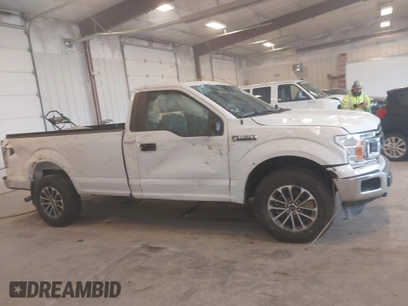2019 Ford F-150 XL with VIN 1FTMF1E50KKC83484, listed as a IAAI auction lot 42287034 with 60,865 mi miles and . Bid and sale history available at DreamBid. Image 13.