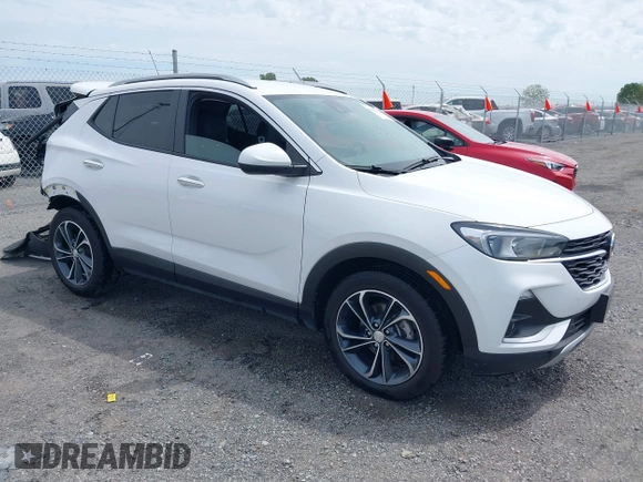 2022 Buick Encore GX Select with VIN KL4MMDS27NB134327, listed as a IAAI auction lot 42161612 with 24,017 mi miles and . Bid and sale history available at DreamBid. Image 1.
