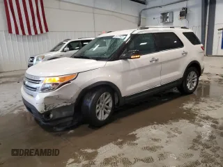 2014 Ford Explorer XLT with VIN 1FM5K7D80EGA23989, listed as a Copart auction lot 56125425 with 222,734 mi miles and Salvage title. Bid and sale history available at DreamBid. Image 1.