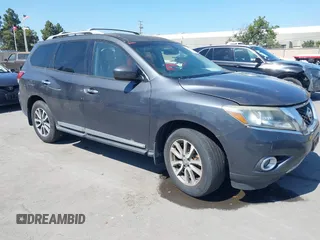 2013 Nissan Pathfinder SL with VIN 5N1AR2MN6DC601487, listed as a IAAI auction lot 42223152 with 229,947 mi miles and . Bid and sale history available at DreamBid. Image 1.