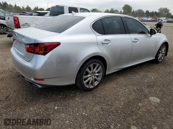 2013 Lexus GS 350 with VIN JTHCE1BLXD5005600, listed as a Copart auction lot 64962344 with 137,096 mi miles and Salvage Title. Bid and sale history available at carsss.com. Image 3.