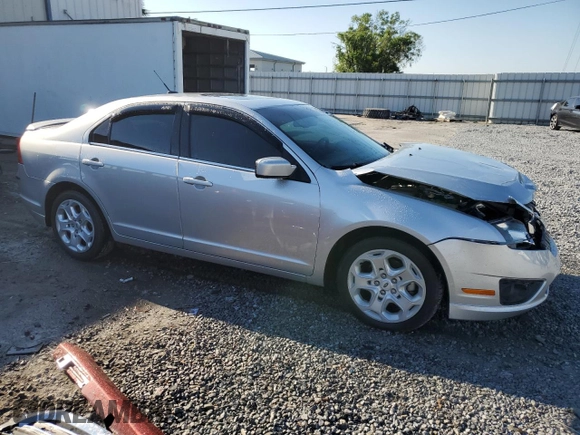 2010 Ford Fusion SE with VIN 3FAHP0HAXAR104868, listed as a Copart auction lot 50083395 with 40,116 mi miles and Salvage Title. Bid and sale history available at carsss.com. Image 4.