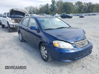 2004 Toyota Corolla CE with VIN 2T1BR32E54C170309, listed as a IAAI auction lot 40771168 with 276,536 mi miles and . Bid and sale history available at DreamBid. Image 1.