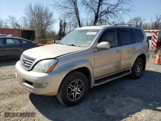 2007 Lexus GX 470 with VIN JTJBT20X770136397, listed as a Copart auction lot 48502445 with 247,539 mi miles and Salvage Title. Bid and sale history available at carsss.com. Image 1.