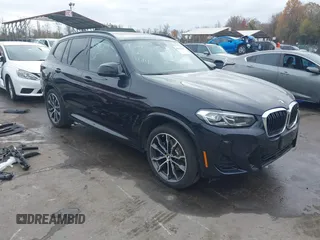 2023 BMW X3 M40i with VIN 5UX83DP07P9P81076, listed as a IAAI auction lot 40842928 with 22,459 mi miles and . Bid and sale history available at DreamBid. Image 1.