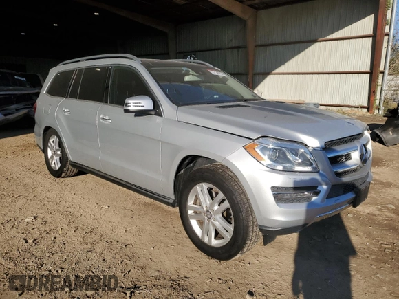 2016 Mercedes-Benz GL with VIN 4JGDF6EE4GA693095, listed as a Copart auction lot 82140294 with 66,096 mi miles and Salvage Title. Bid and sale history available at carsss.com. Image 4.
