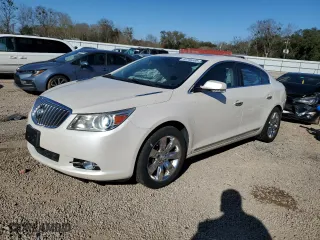 2013 Buick LaCrosse Premium 2 with VIN 1G4GH5G34DF320389, listed as a Copart auction lot 46735695 with 74,647 mi miles and Salvage Title. Bid and sale history available at carsss.com. Image 1.