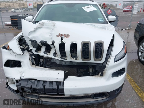 2017 Jeep Cherokee Latitude with VIN 1C4PJLCB5HW571941, listed as a IAAI auction lot 41156440 with 135,862 mi miles and . Bid and sale history available at DreamBid. Image 12.