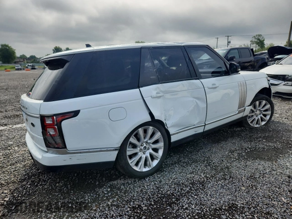 2016 Land Rover Range Rover Supercharged with VIN SALGS2EF3GA317124, listed as a Copart auction lot 62373365 with 79,810 mi miles and Salvage title. Bid and sale history available at DreamBid. Image 3.