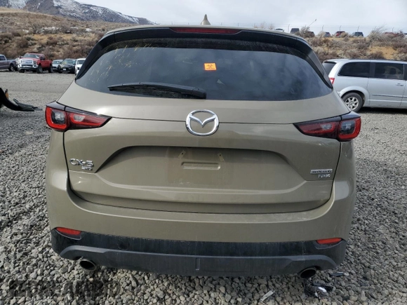 2024 Mazda CX-5 2.5 Carbon Turbo with VIN JM3KFBAY4R0428374, listed as a Copart auction lot 43569565 with 14,970 mi miles and Salvage Title. Bid and sale history available at carsss.com. Image 6.