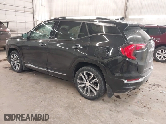2020 GMC Terrain Denali with VIN 3GKALXEX5LL343098, listed as a IAAI auction lot 41213484 with 51,346 mi miles and . Bid and sale history available at DreamBid. Image 3.