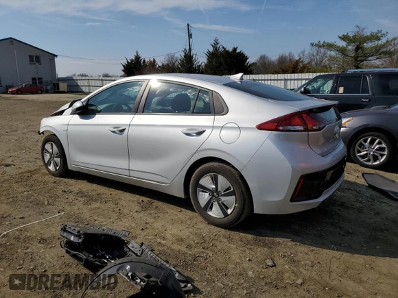 2017 Hyundai Ioniq Blue z VIN KMHC65LCXHU048264, wystawiony jako Copart lot #55485165 z przebiegiem Nie podano mil oraz Szkoda całkowita • Salvage title. Historia ofert i sprzedaży dostępna na DreamBid. Obrazek 2.