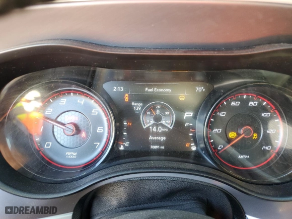 2022 Dodge Charger SXT with VIN 2C3CDXBG7NH203057, listed as a Copart auction lot 42966985 with 70,891 mi miles and Salvage Title. Bid and sale history available at carsss.com. Image 9.