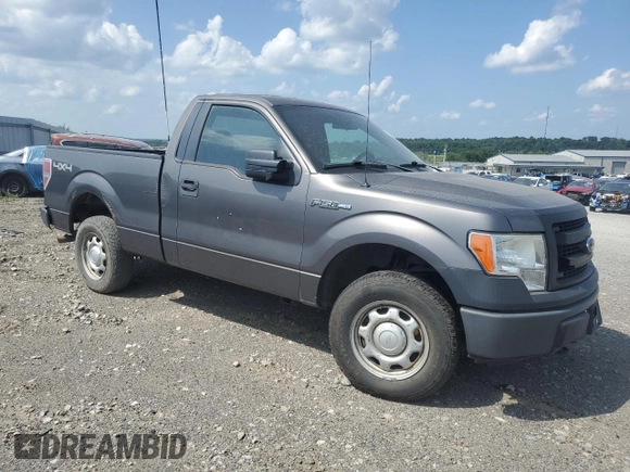 2013 Ford F-150 XL with VIN 1FTMF1EF1DKF00164, listed as a Copart auction lot 63828125 with 337,095 mi miles and Clean title. Bid and sale history available at DreamBid. Image 4.
