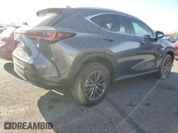 2023 Lexus NX with VIN 2T2GGCEZXPC022019, listed as a Copart auction lot 84487594 with 16,316 mi miles and Salvage Title. Bid and sale history available at carsss.com. Image 3.
