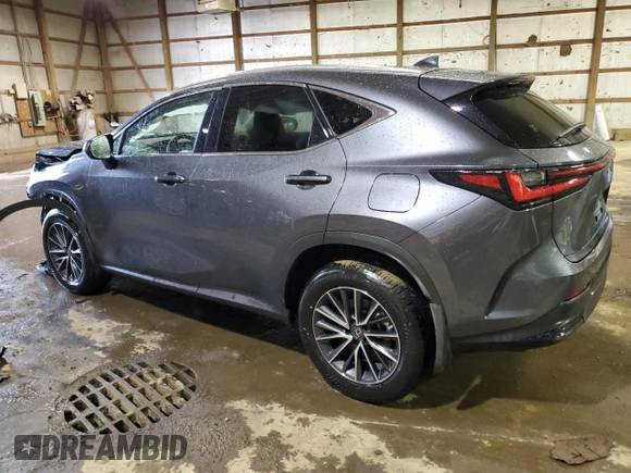 2023 Lexus NX with VIN JTJAKCEZ8P2010939, listed as a Copart auction lot 41824623 with 9,679 mi miles. Bid and sale history available at carsss.com. Image 2.