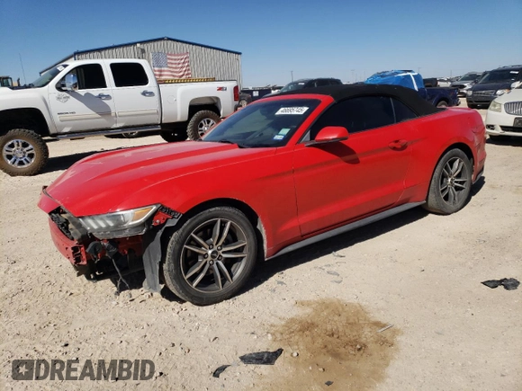 2017 Ford Mustang EcoBoost Premium with VIN 1FATP8UH0H5205510, listed as a Copart auction lot 46695745 with 116,342 mi miles and Clean title. Bid and sale history available at DreamBid. Image 1.